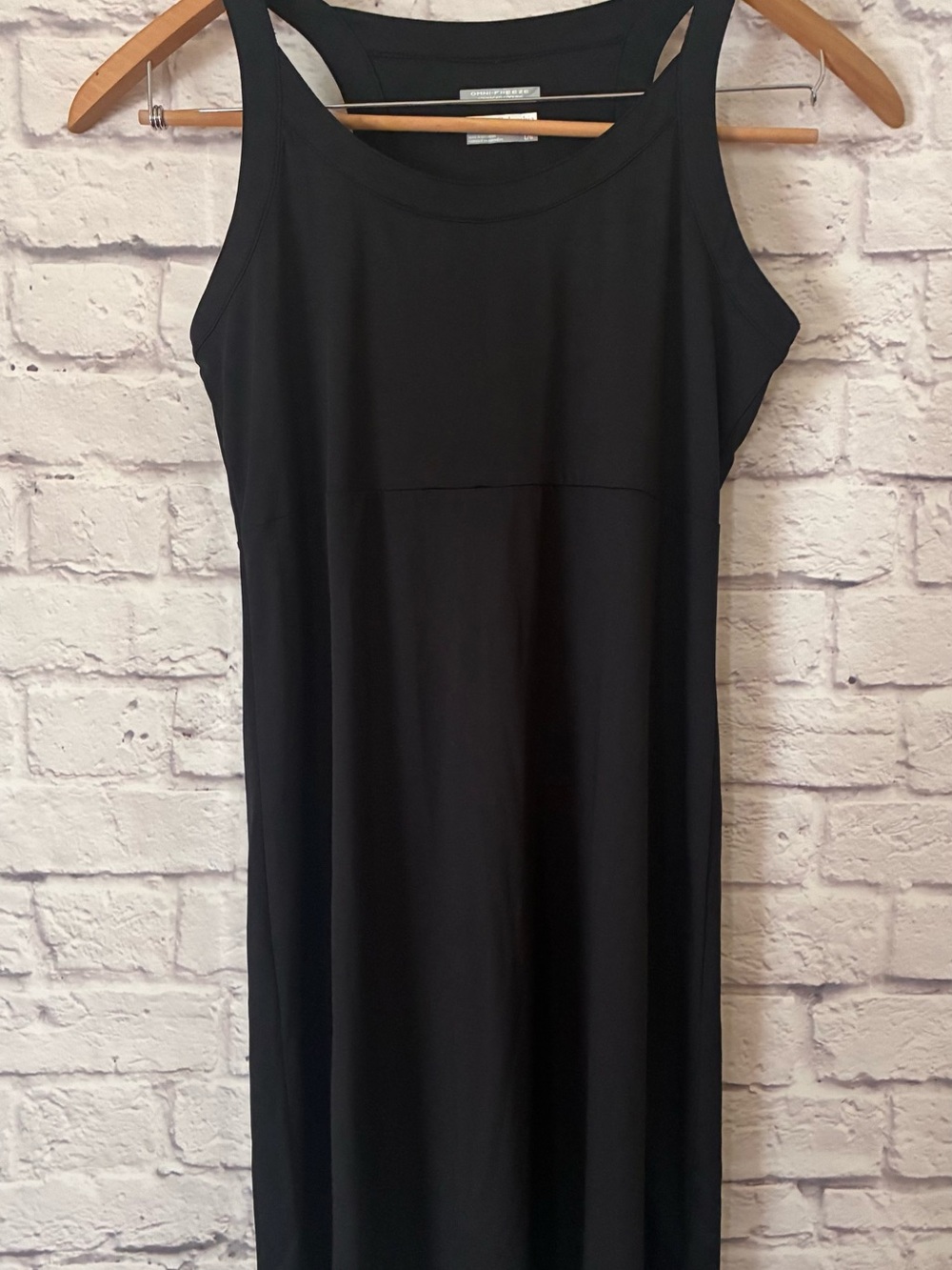 Columbus Omni-Freeze Athletic Sleeveless Black Women's Tank Dress - Large